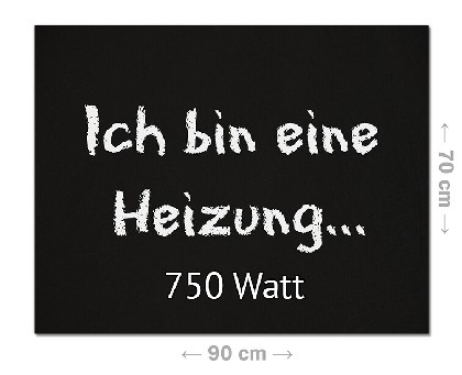 Produktgrößen Abbildung
