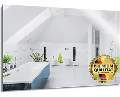 Infrarotheizung Glas weiss